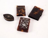 A 19th Century pressed tortois