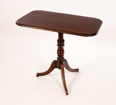 A 19th Century rectangular mahogany