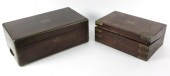 A 19th Century rosewood and br