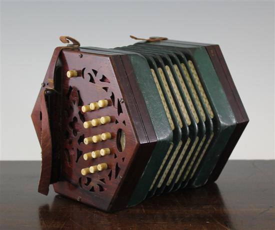 A 19th century rosewood
