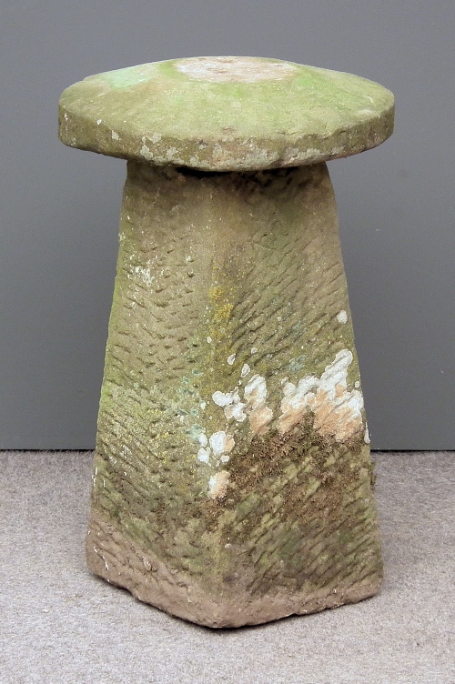 A 19th Century sandstone staddle