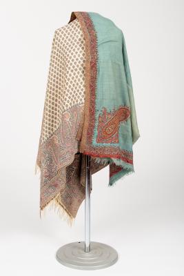 A 19th Century silk paisley shawl