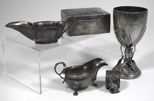 A 19th Century silvery metal