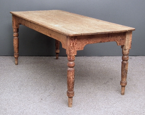 A 19th Century stripped pine