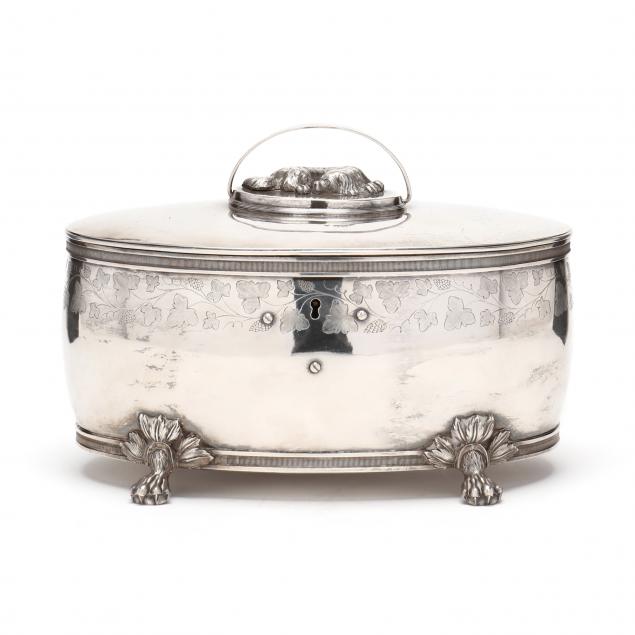 A 19TH CENTURY SWEDISH SILVER SUGAR