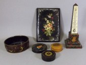 A 19th Century Tartanware obel