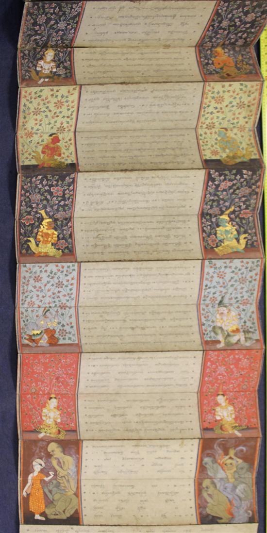 A 19th century Thai prayer book