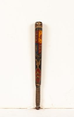 A 19th Century turned wood and