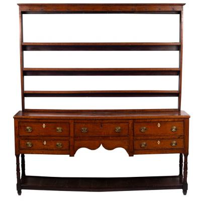A 19th Century Welsh oak dresser