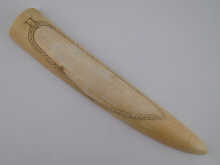 A 19th.c. Indian ivory