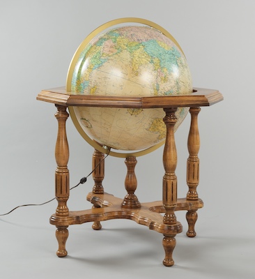 A 20" Heirloom Floor Globe by