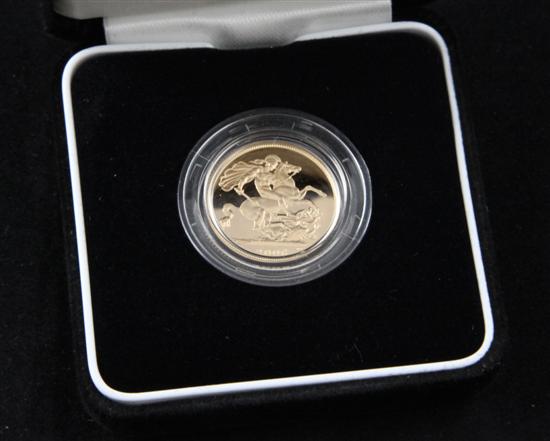 A 2006 United Kingdom gold proof