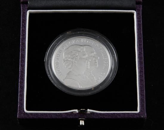 A 2007 Elizabeth II platinum