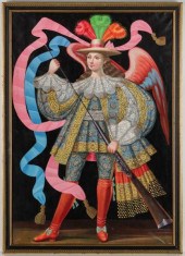 A 20C. CUZCO SCHOOL PAINTING O