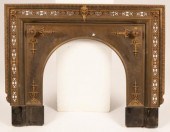 A 20th Century brass fire surr