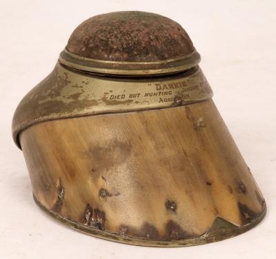 A 20th Century brass mounted