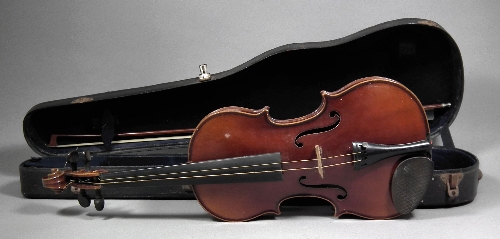 A 20th century full sized violin