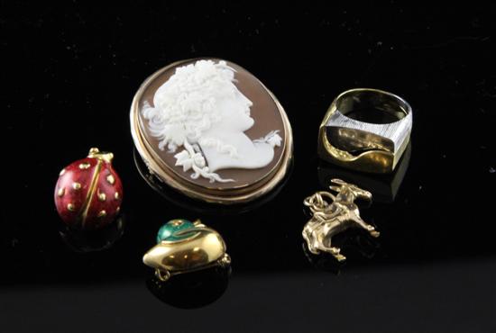 A 20th century Italian 18ct gold