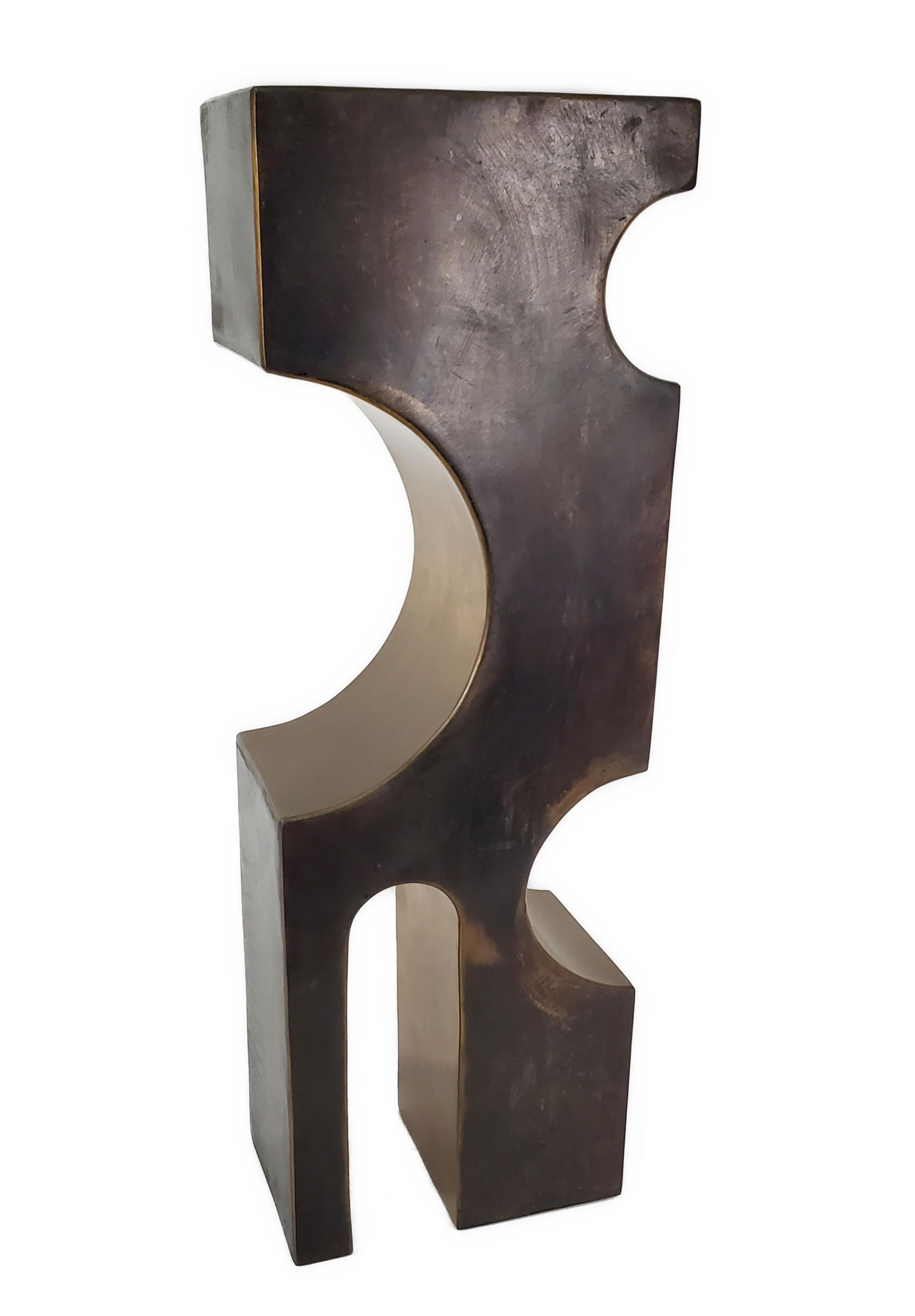A 20TH CENTURY MODERNIST BRONZE