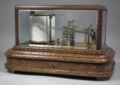 A 20th Century oak cased recor