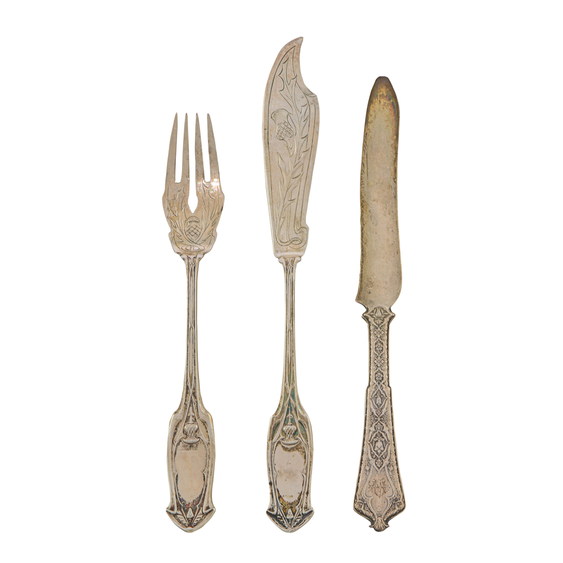 A (24 PC) GERMAN ART NOUVEAU