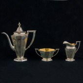A (3 PC) GORHAM ETRUSCAN STERL