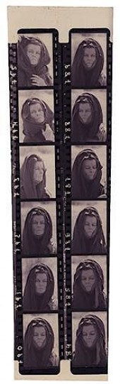 A 35MM PHOTO NEGATIVE STRIP OF