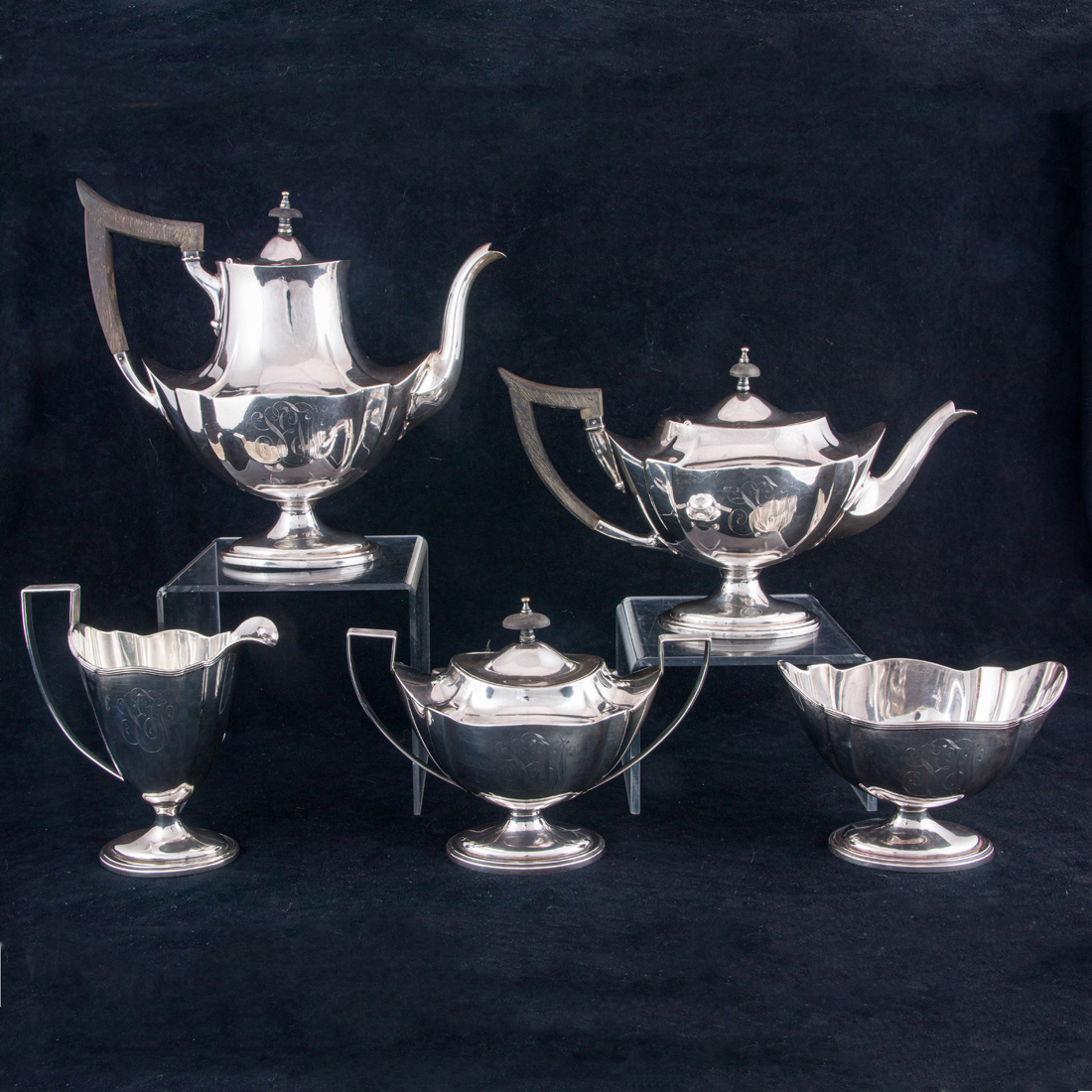 A (4 PC) GORHAM PLYMOUTH STERLING