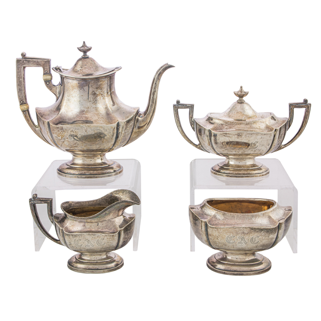 A (4 PC) REED AND BARTON STERLING