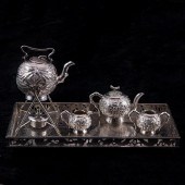 A (5 PC) CHINESE EXPORT STERLI