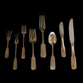 A (51 PC SET) GORHAM OLD ENGLI
