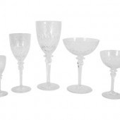 A 53-Piece Part Set of Rogaška