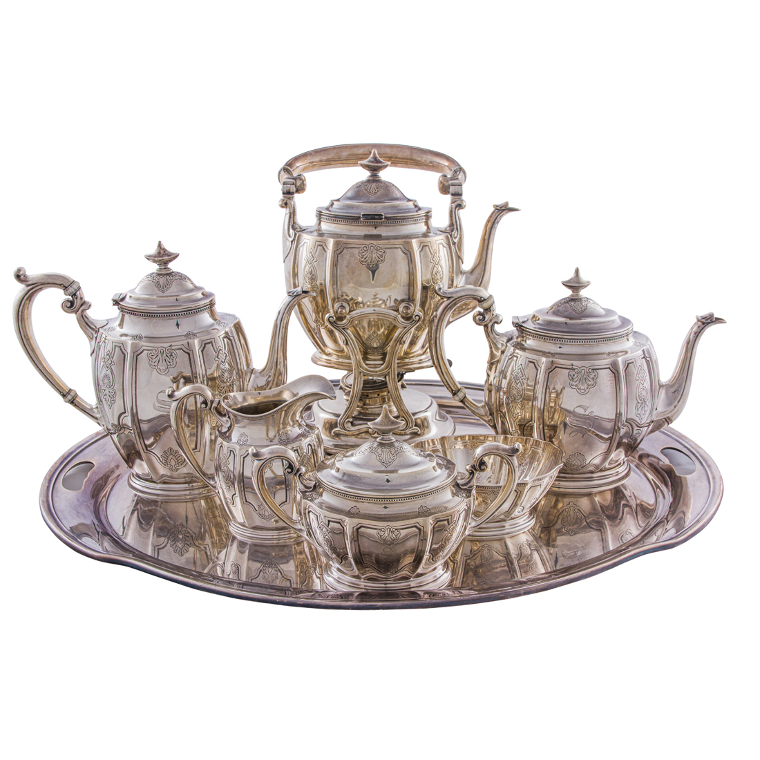 A (6 PC) GORHAM STERLING HOT