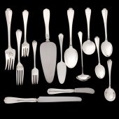 A 65-PIECE TIFFANY & CO FLEMIS