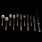 A (68 PC SET) GORHAM CAMELLIA