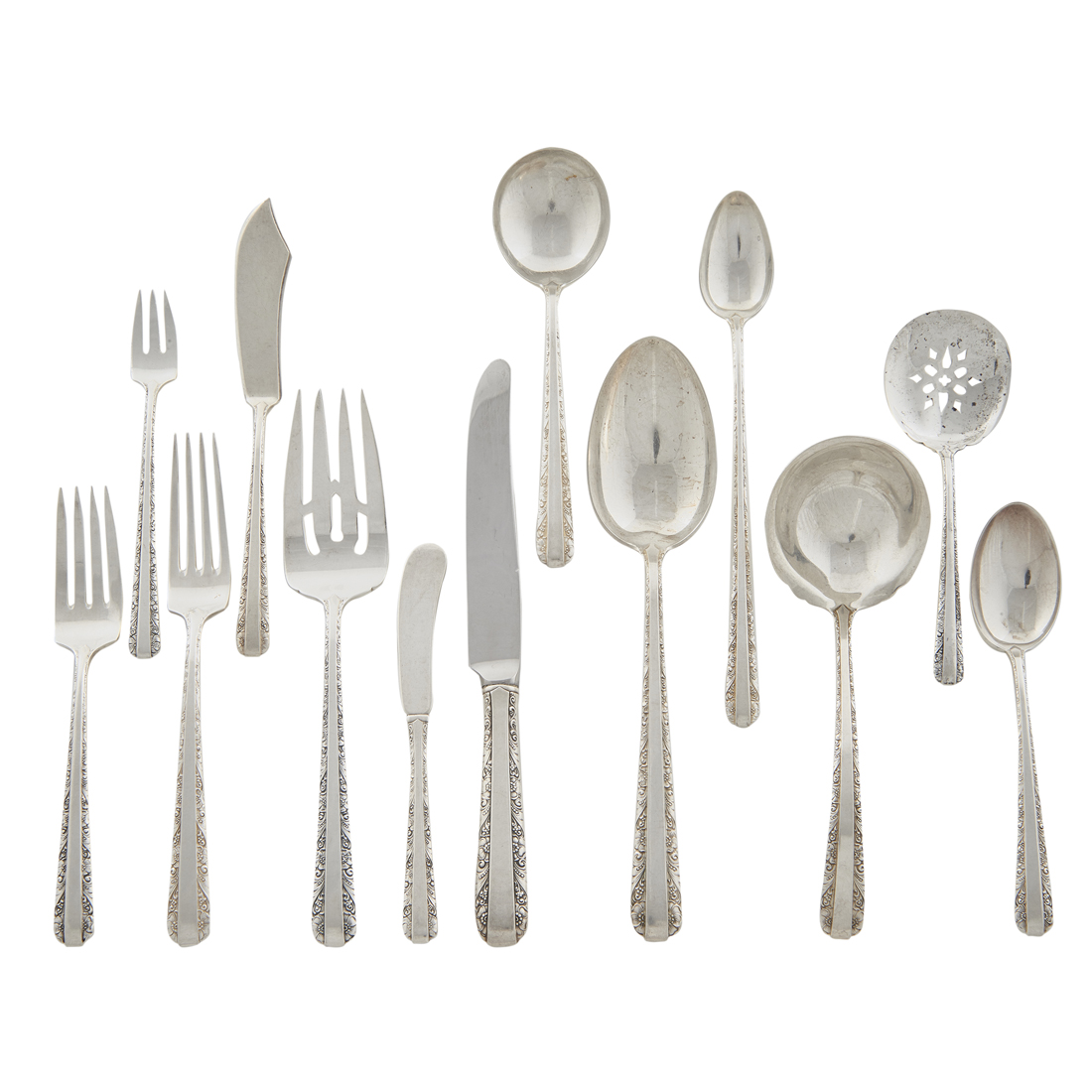 A (77 PC) TOWLE CANDLELIGHT
