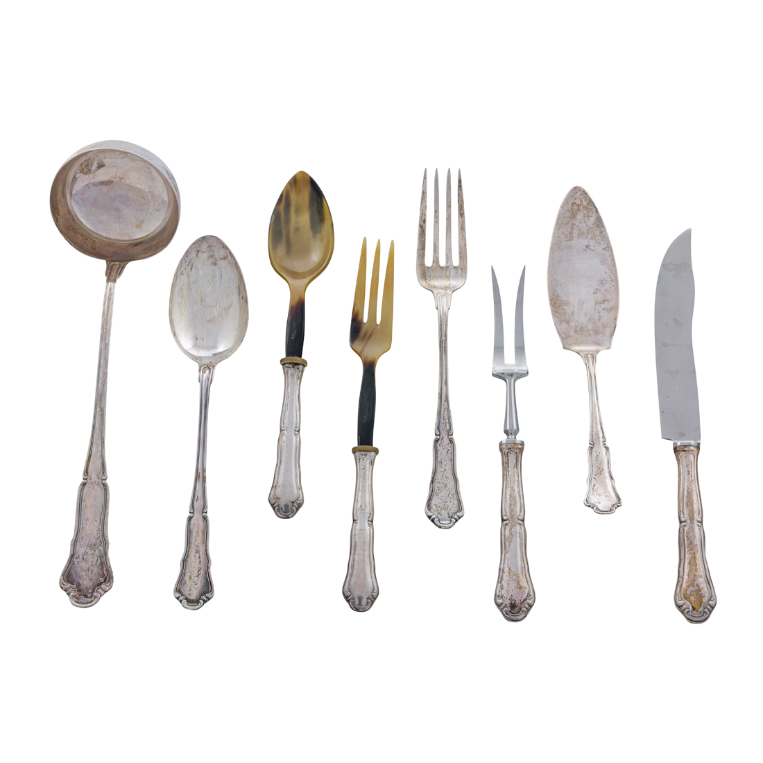 A (79 PC) ITALIAN 800 SILVER