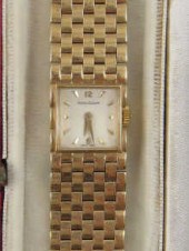 A 9 ct gold Jaeger Le Coultre
