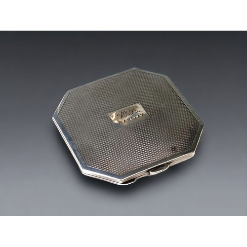 A 925 silver ladies hexagonal