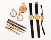 A 9ct gold cased hunter pocket