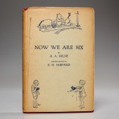 A. A. MILNE, NOW WE ARE SIX, S