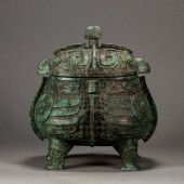 A ARCHAISTIC BRONZE MYTHICAL B