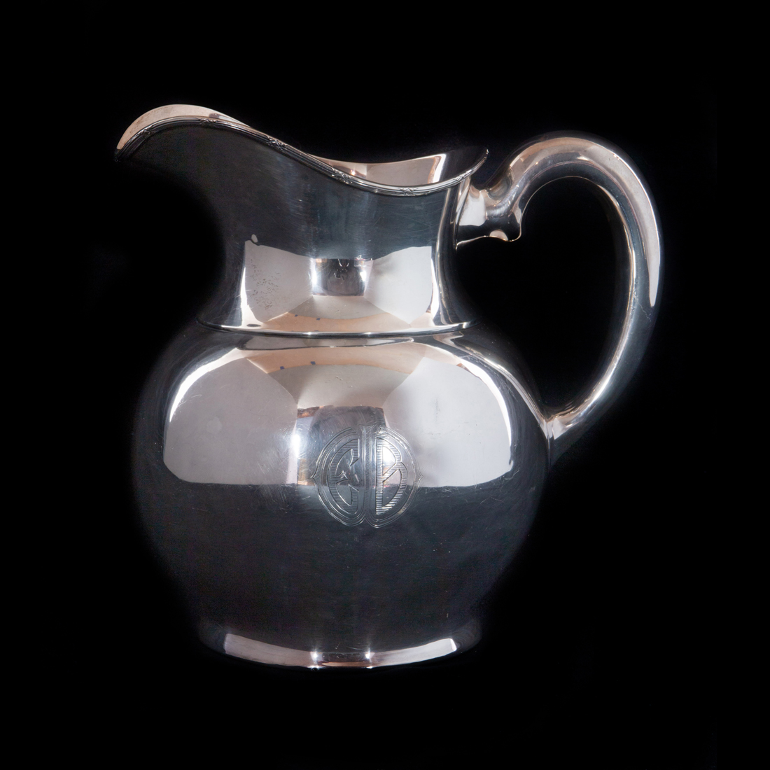 A ART DECO STERLING WATER