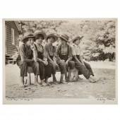 A. AUBREY BODINE. "AMISH BOYS-