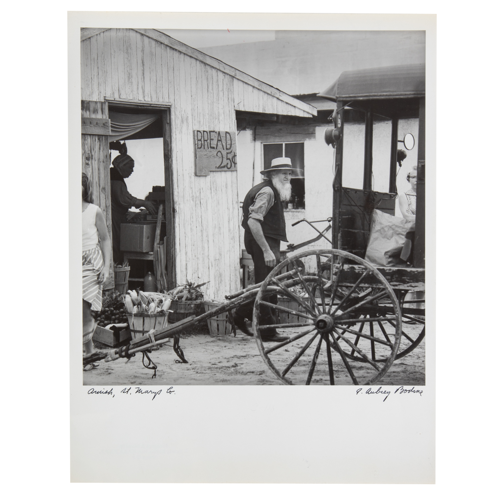 A. AUBREY BODINE. "AMISH, ST.