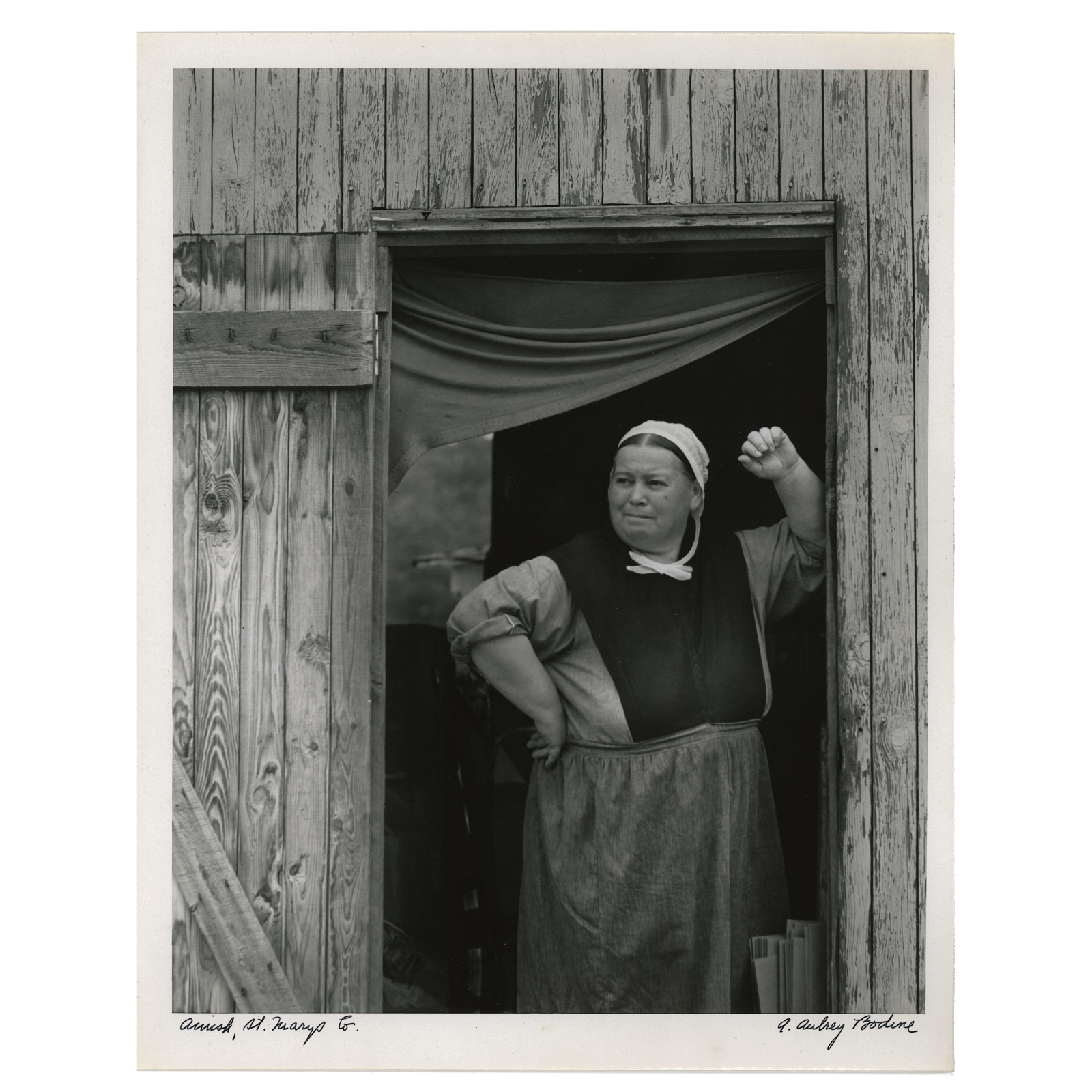 A. AUBREY BODINE. "AMISH, ST.