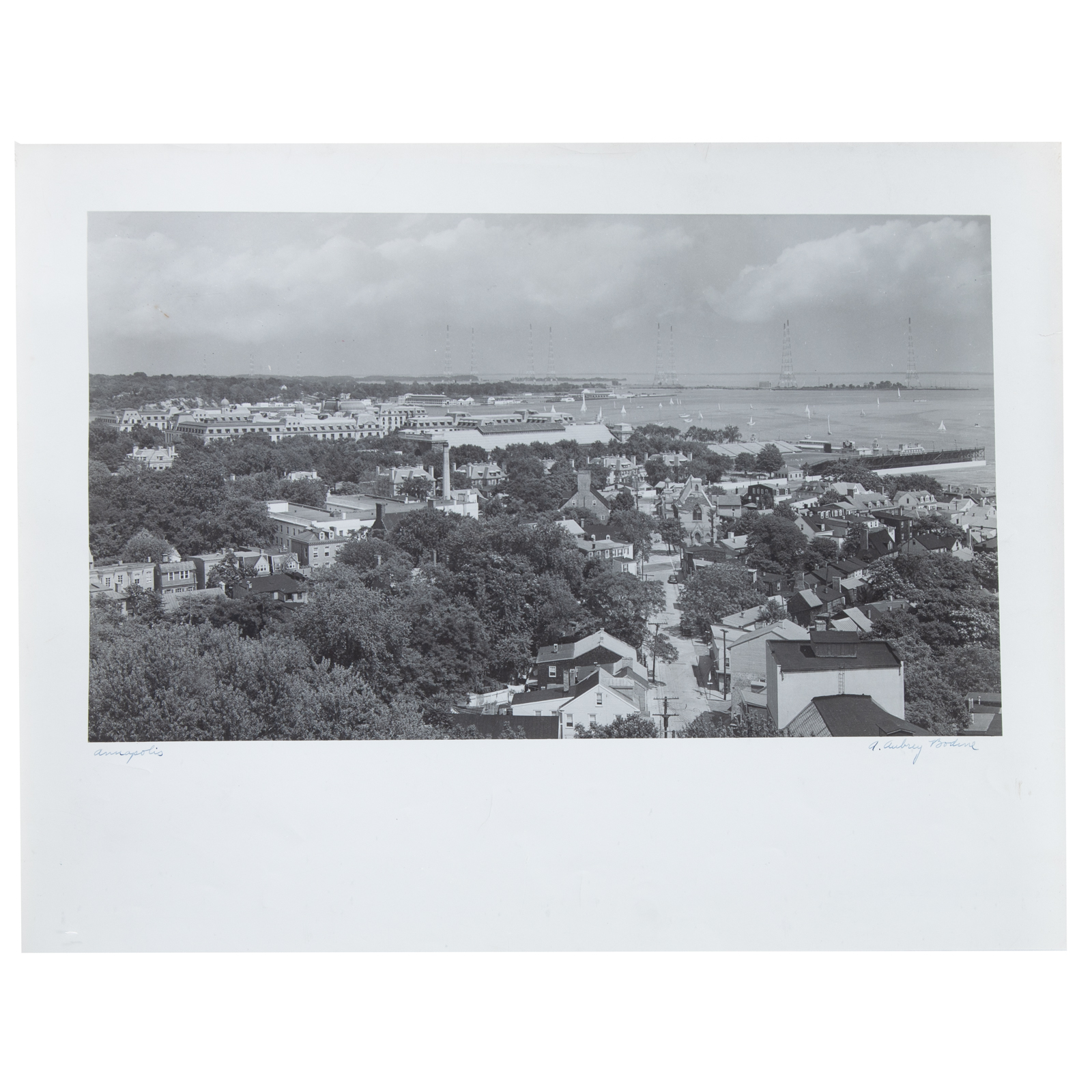 A. AUBREY BODINE. "ANNAPOLIS,"