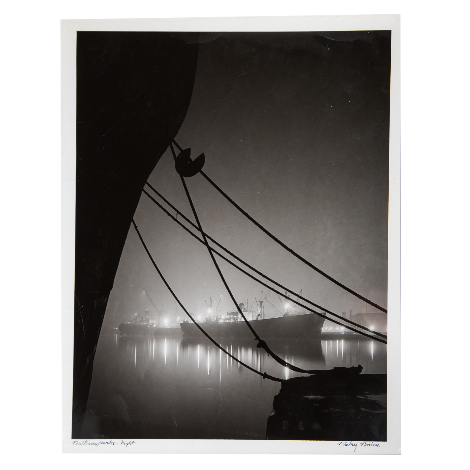 A. AUBREY BODINE. "BALTIMORE HARBOR