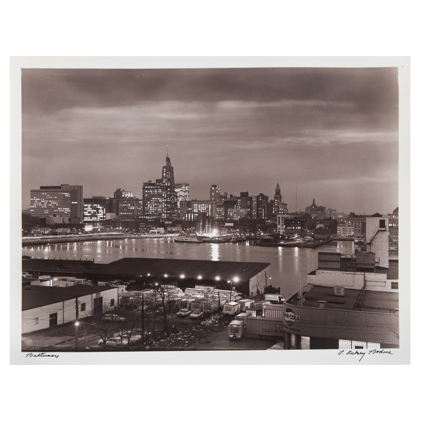 A. AUBREY BODINE. "BALTIMORE,"