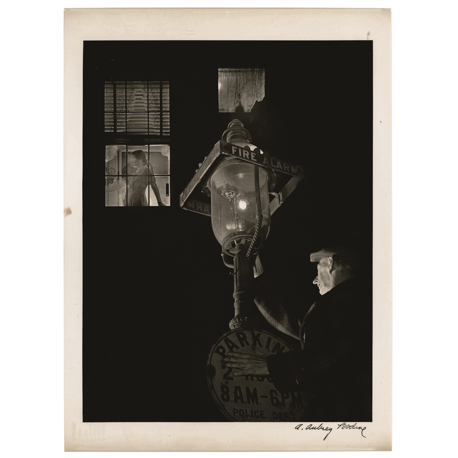 A. AUBREY BODINE. "LAMPLIGHTER,"